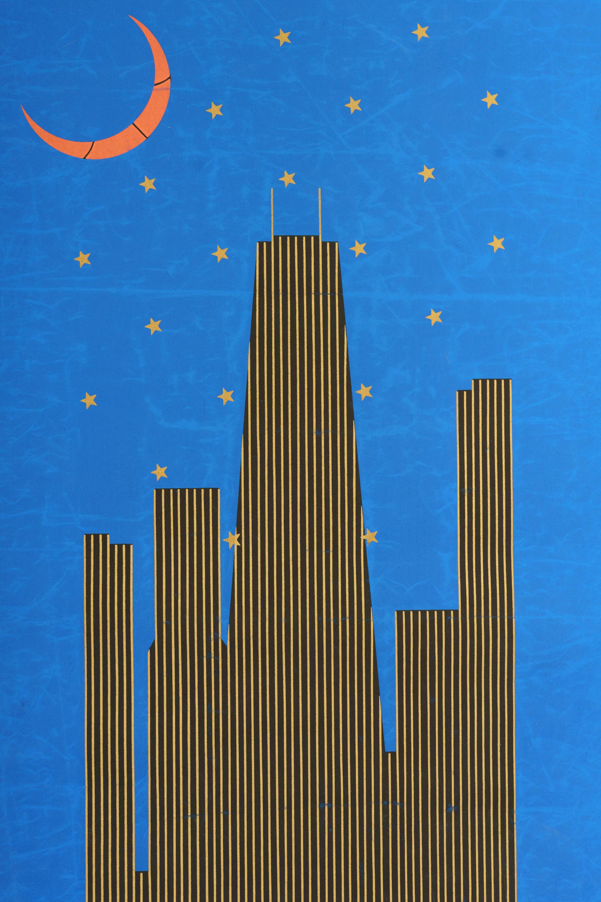 A Michael Jordan 1988 NBA All Star Game Chicago Large Street Banner Sign