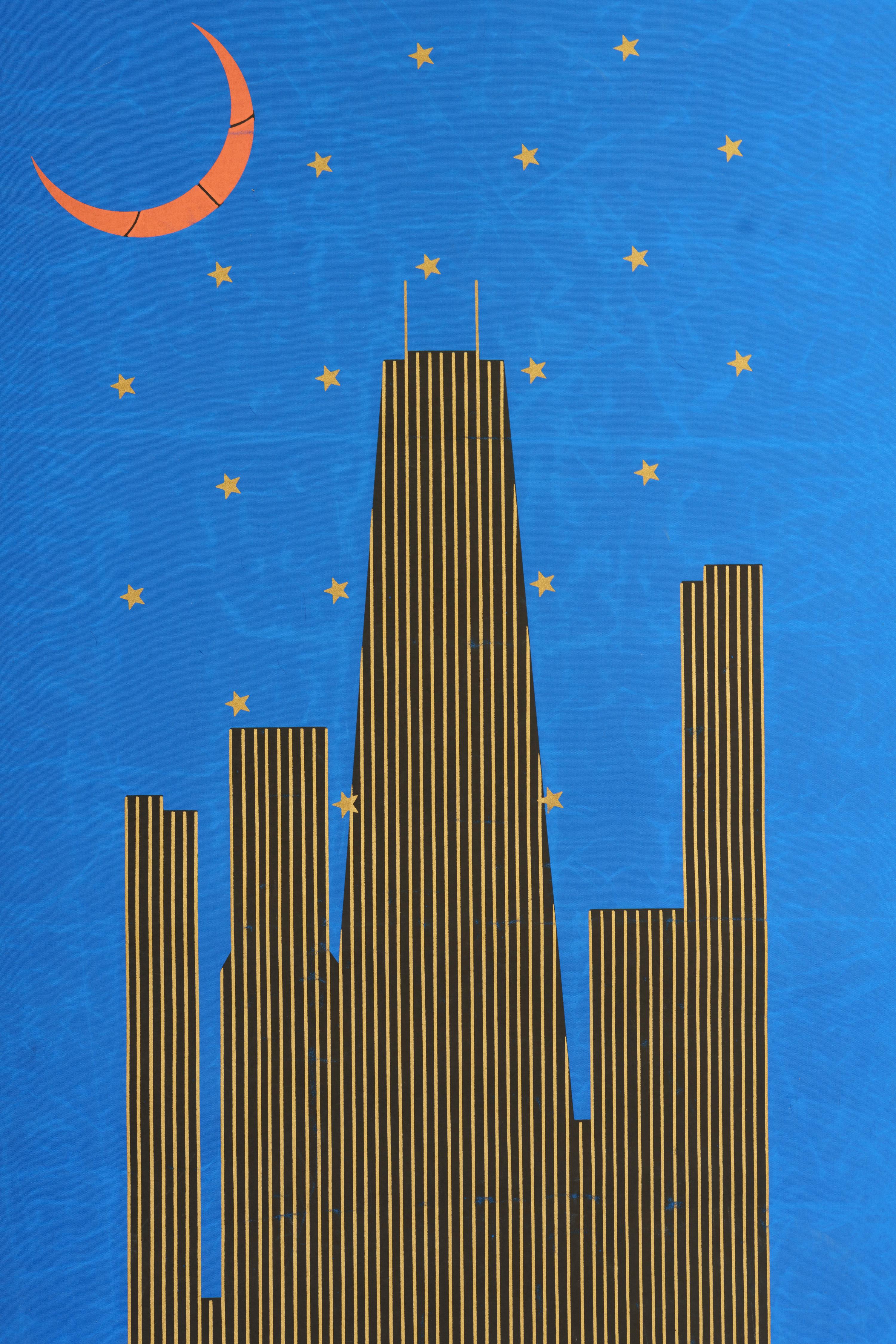 A Michael Jordan 1988 NBA All Star Game Chicago Large Street Banner Sign