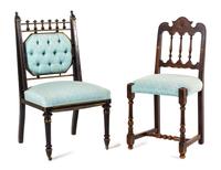 Two Victorian Side Chairs