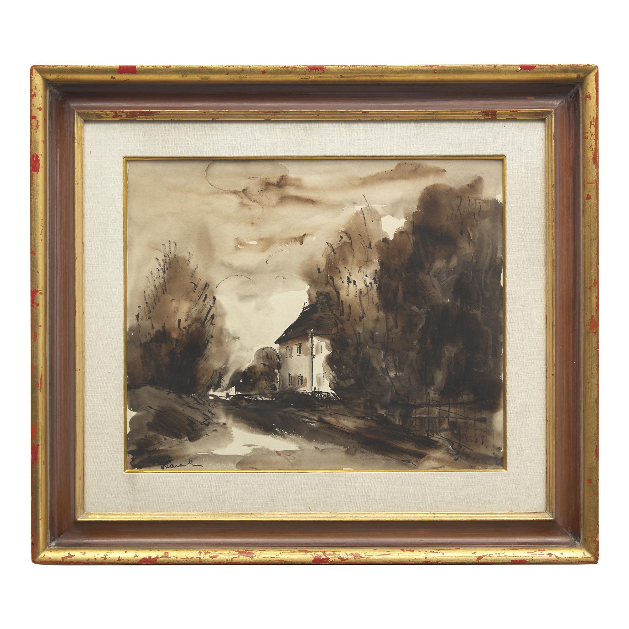 Maurice de Vlaminck (French, 1876-1958) — Paysage, c. 1925-1930