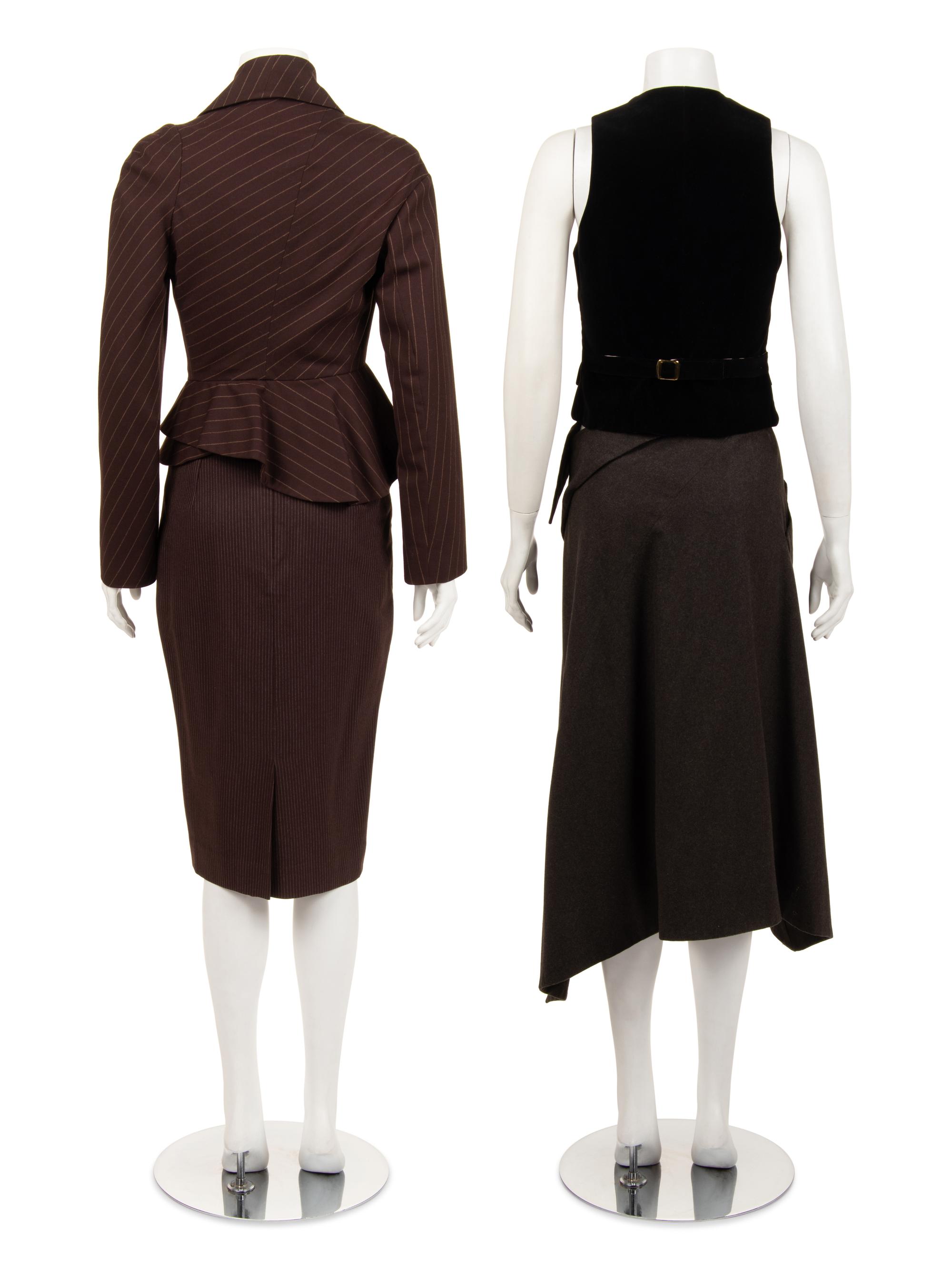 Two Vivienne Westwood Two-Piece Ensembles, 1990-2000s