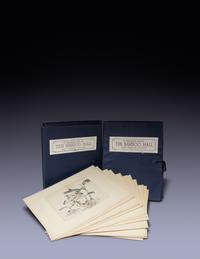 [WOODBLOCK PRINTS] Ten Bamboo Hall. Art Series Prints. 19th/20th Century.