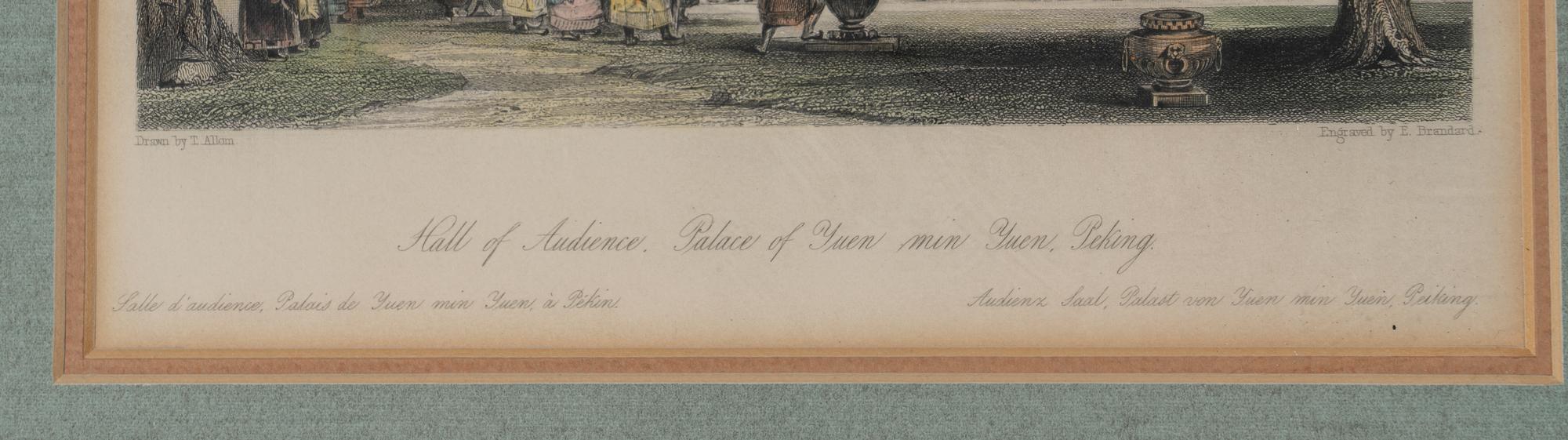 Two Etchings by Thomas Allom (1804-1872)
