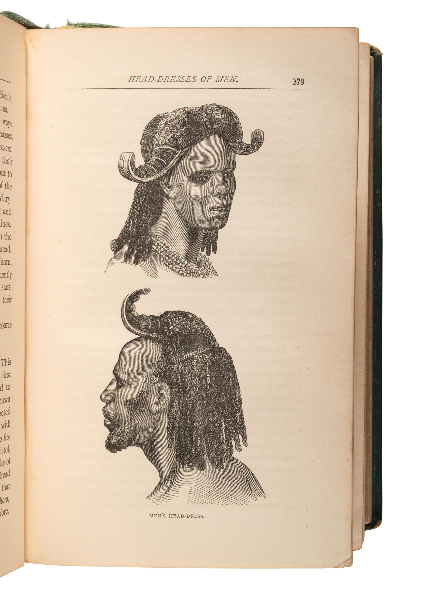 [EXPLORATION - AFRICA]. KINGSTON, William H.G. and Henry FIRTH. Great African Travellers from Mungo Park to Livingstone, Stanley, and Cameron. London: George Routledge and Sons, 1885.