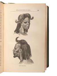 [EXPLORATION - AFRICA]. KINGSTON, William H.G. and Henry FIRTH. Great African Travellers from Mungo Park to Livingstone, Stanley, and Cameron. London: George Routledge and Sons, 1885.