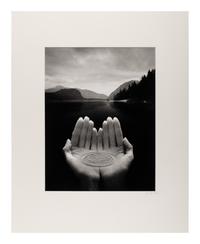 Jerry Uelsmann (1934-2022) Untitled (Hands holding water), 2002