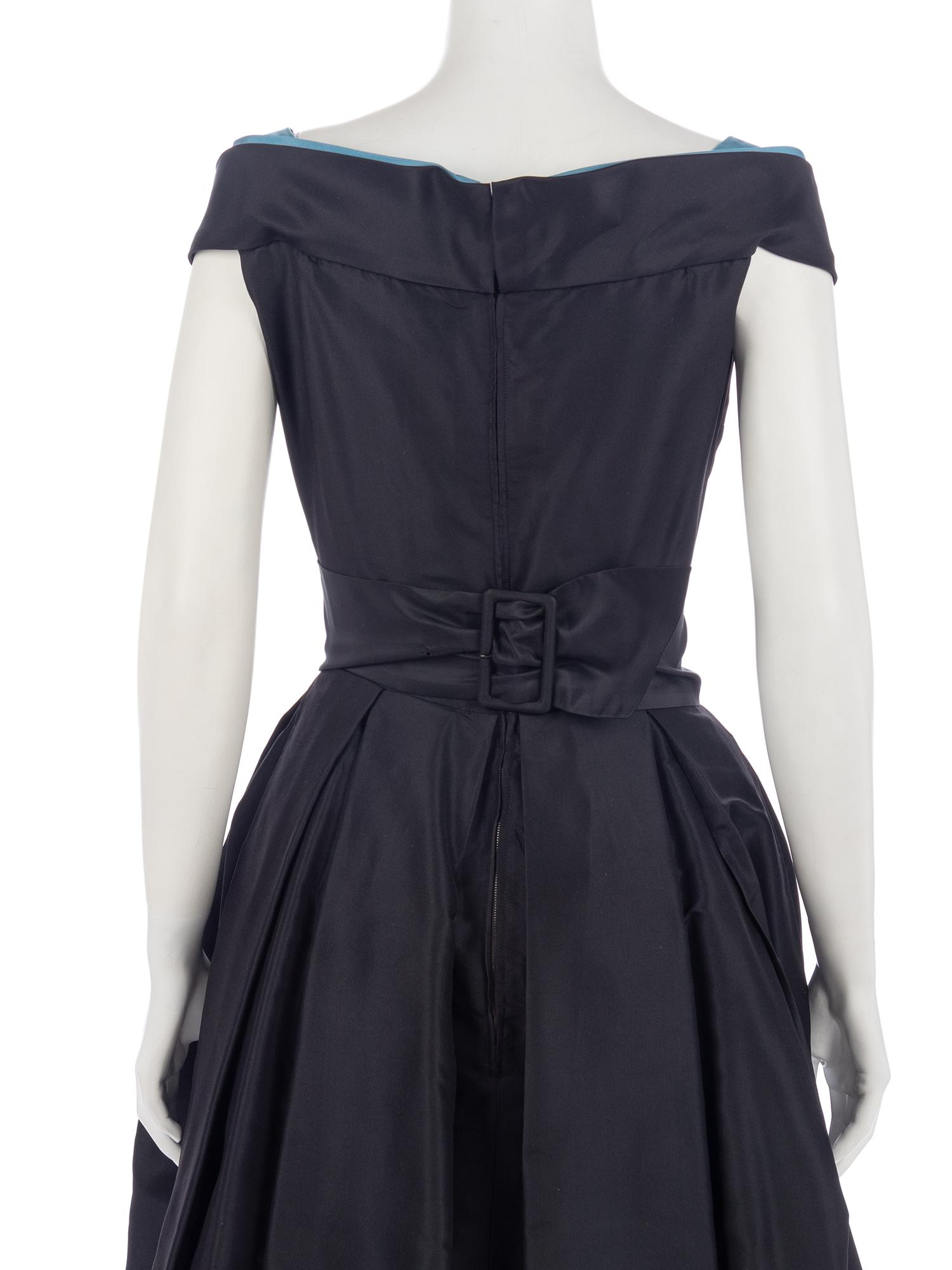 Two Vintage Dresses: Christian Dior & Nettie Rosenstein, 1950-60s