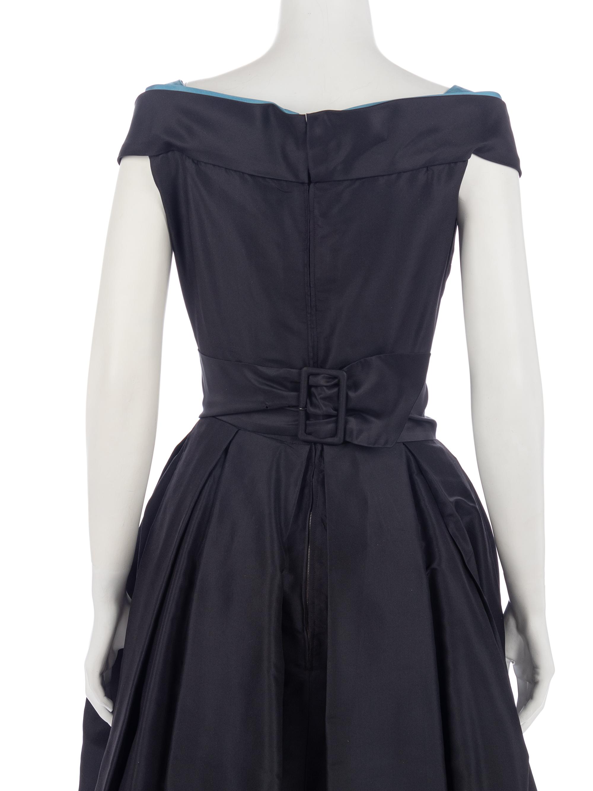 Two Vintage Dresses: Christian Dior & Nettie Rosenstein, 1950-60s
