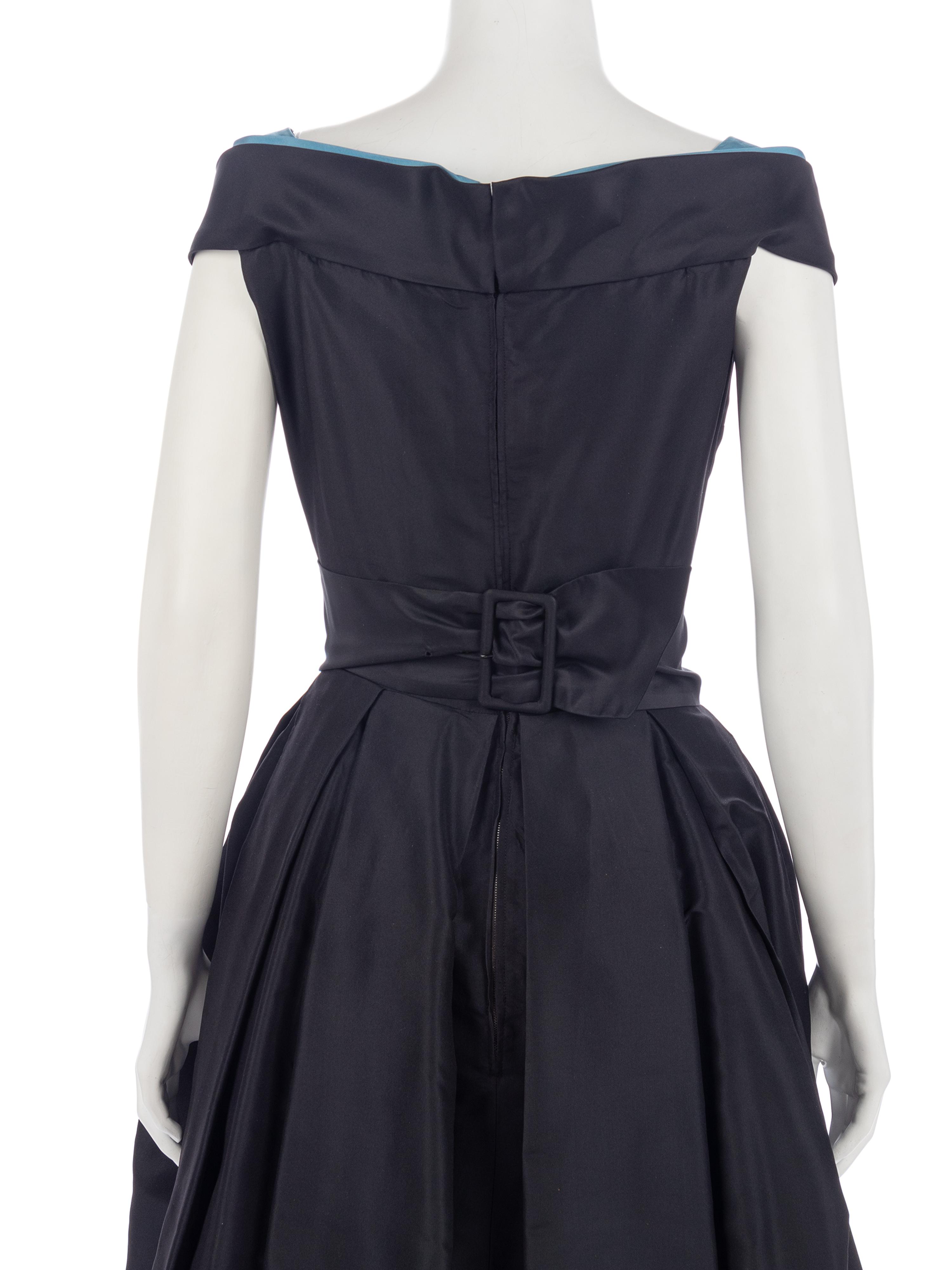 Two Vintage Dresses: Christian Dior & Nettie Rosenstein, 1950-60s
