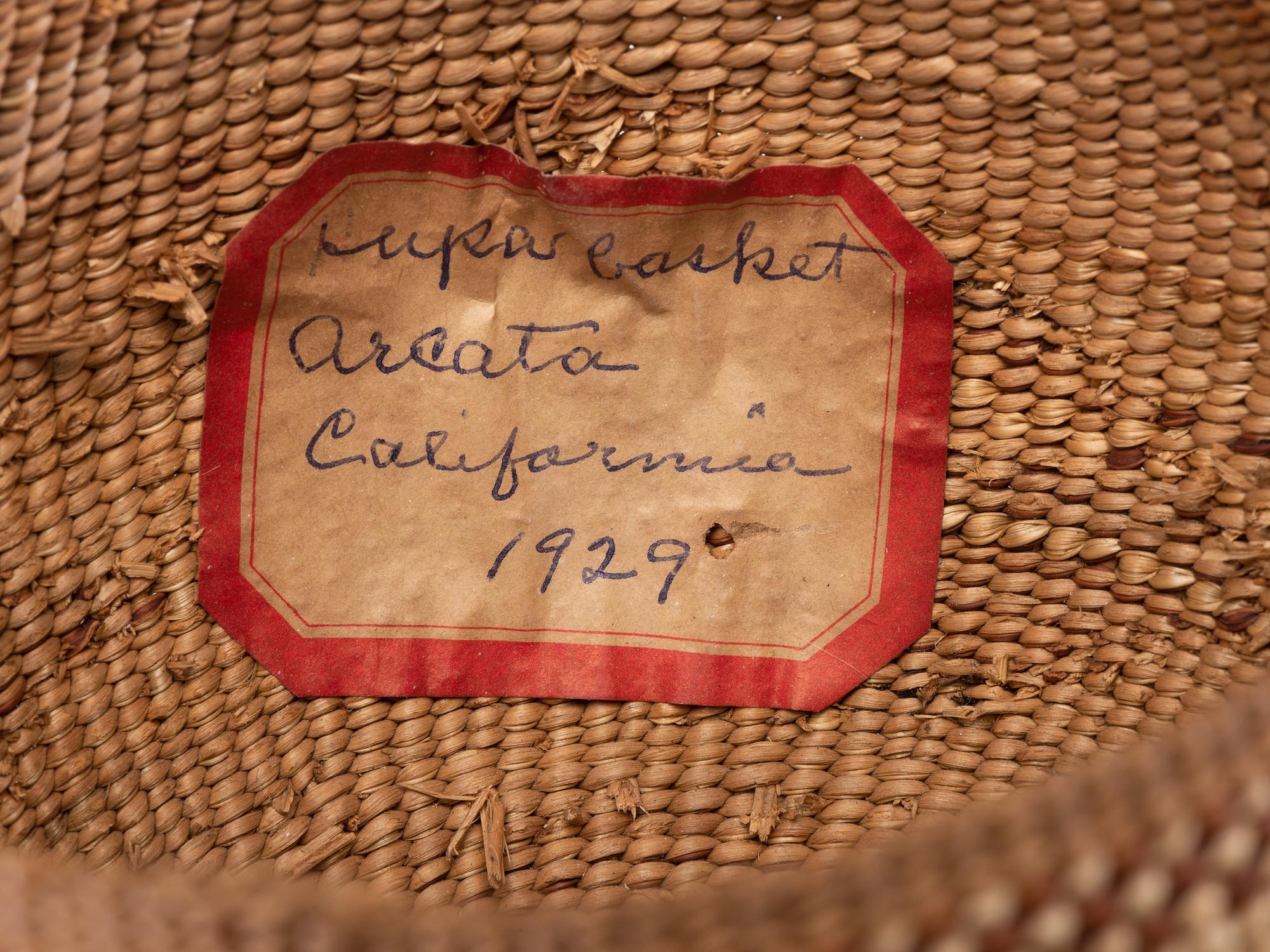 Hupa and Quileute Basketry Bowls