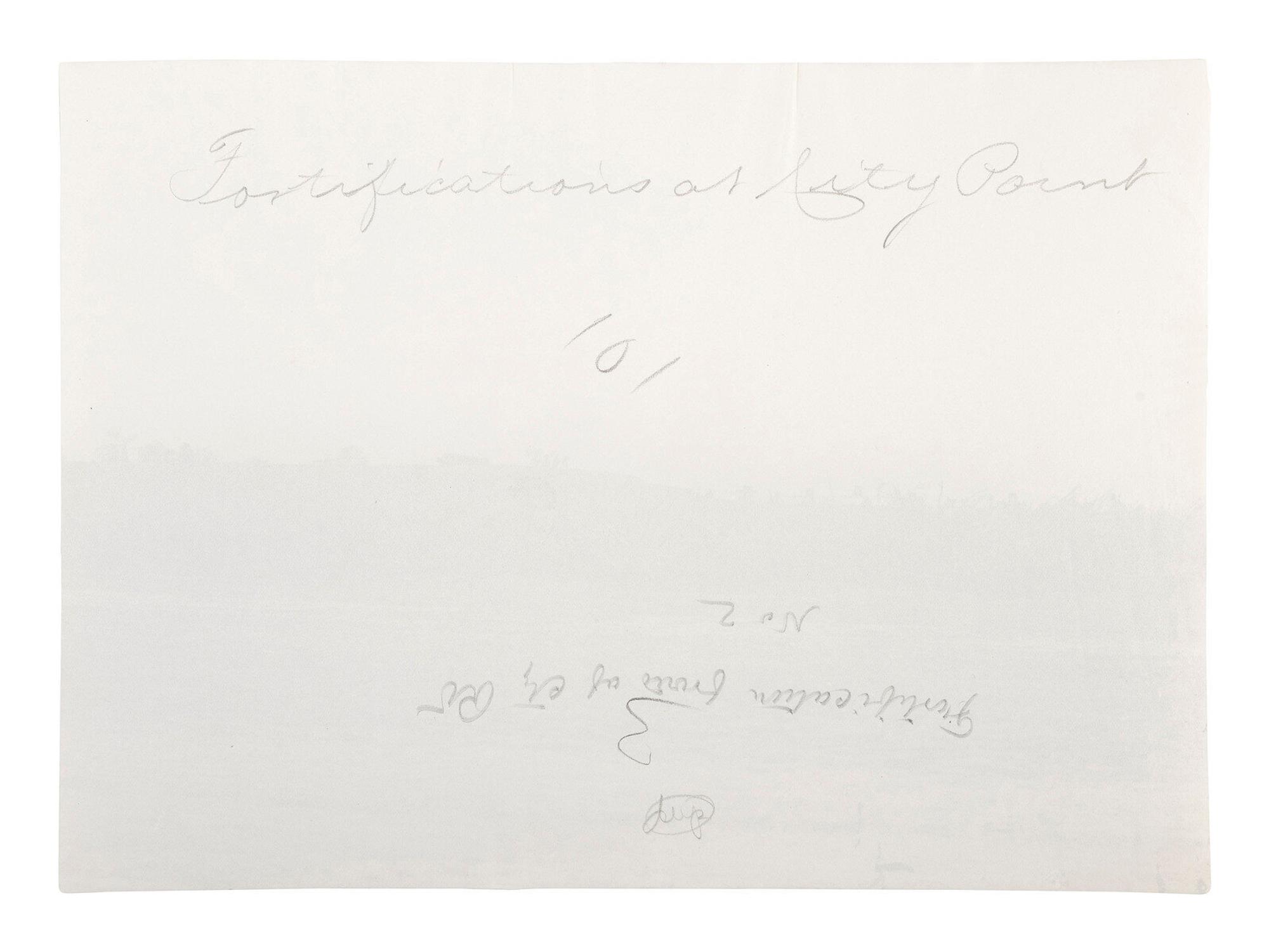 [CIVIL WAR]. Three albumen prints by an unknown photographer.