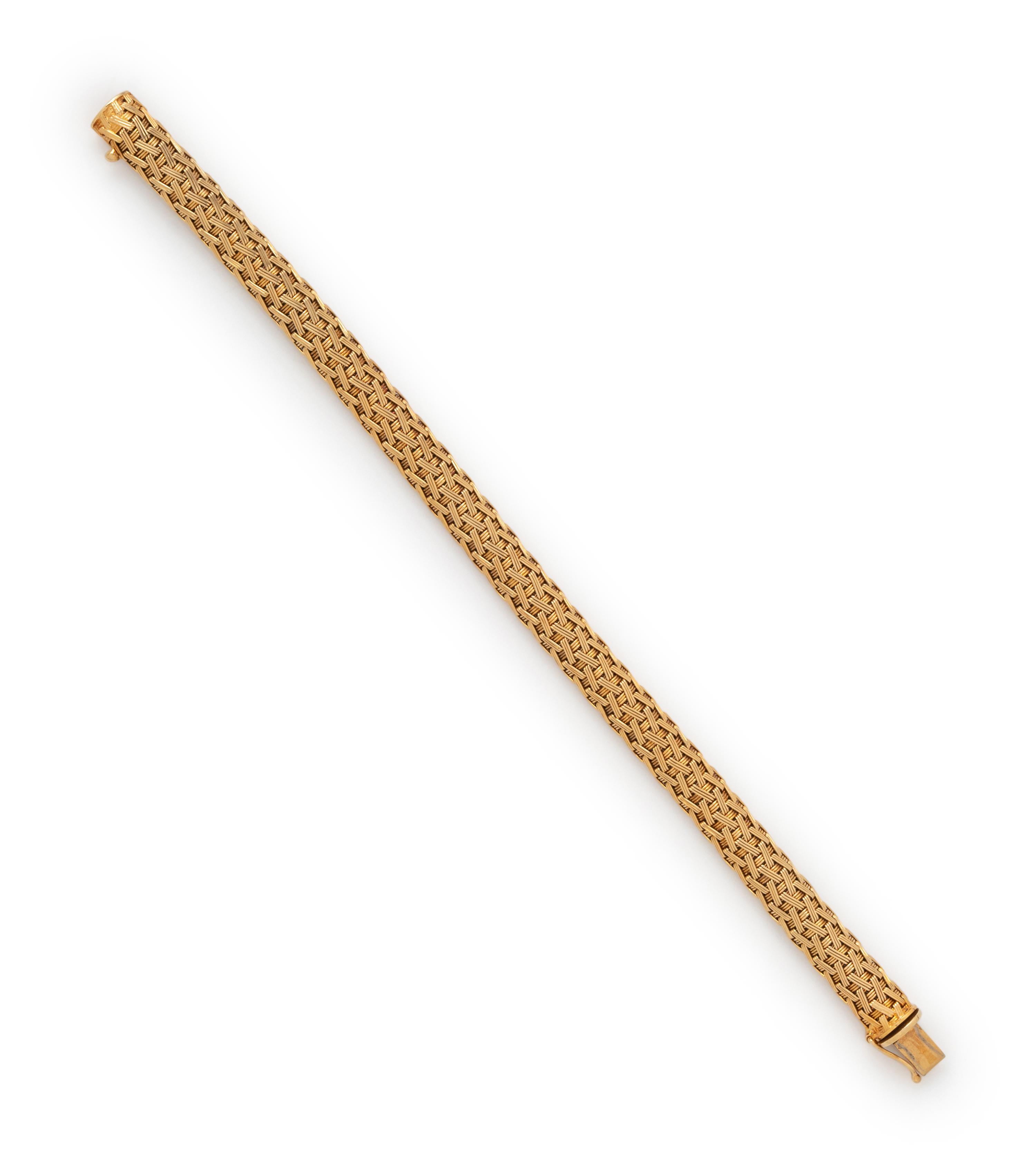 YELLOW GOLD BRACELET