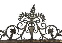 A Gilt Bronze Shield-Form Mirror