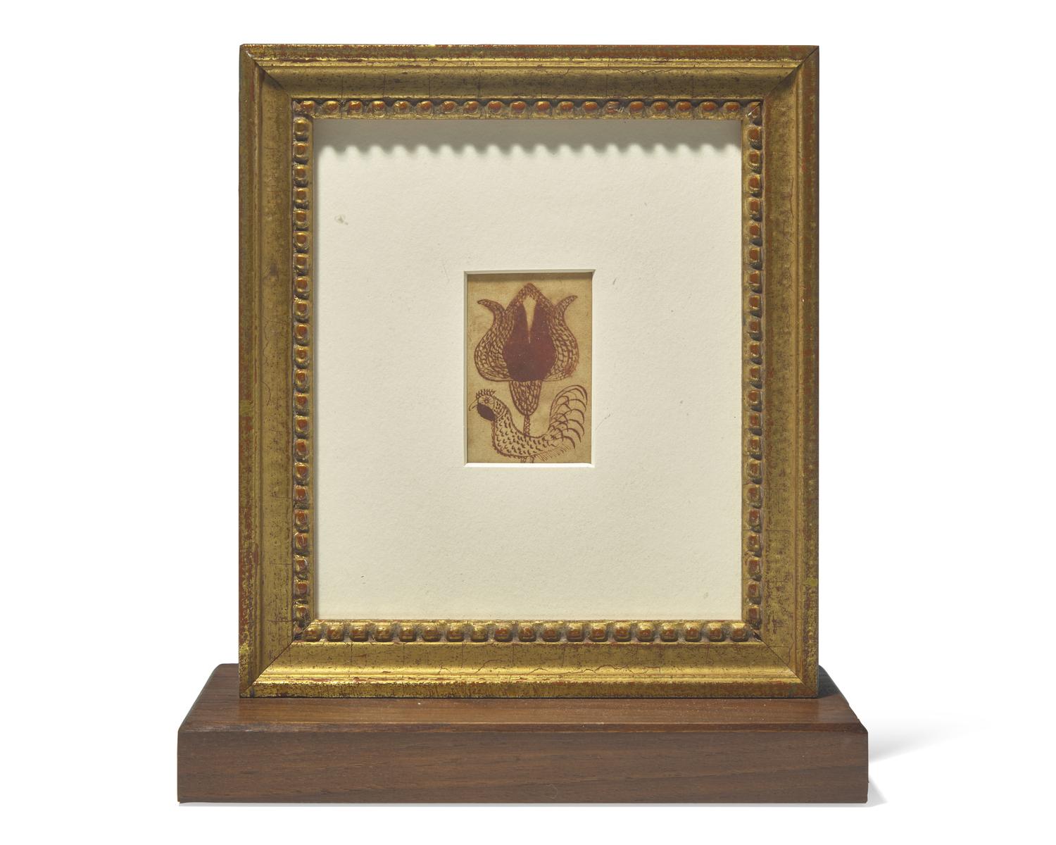 A Fraktur Double-Sided Reward of Merit, Dated "1828"