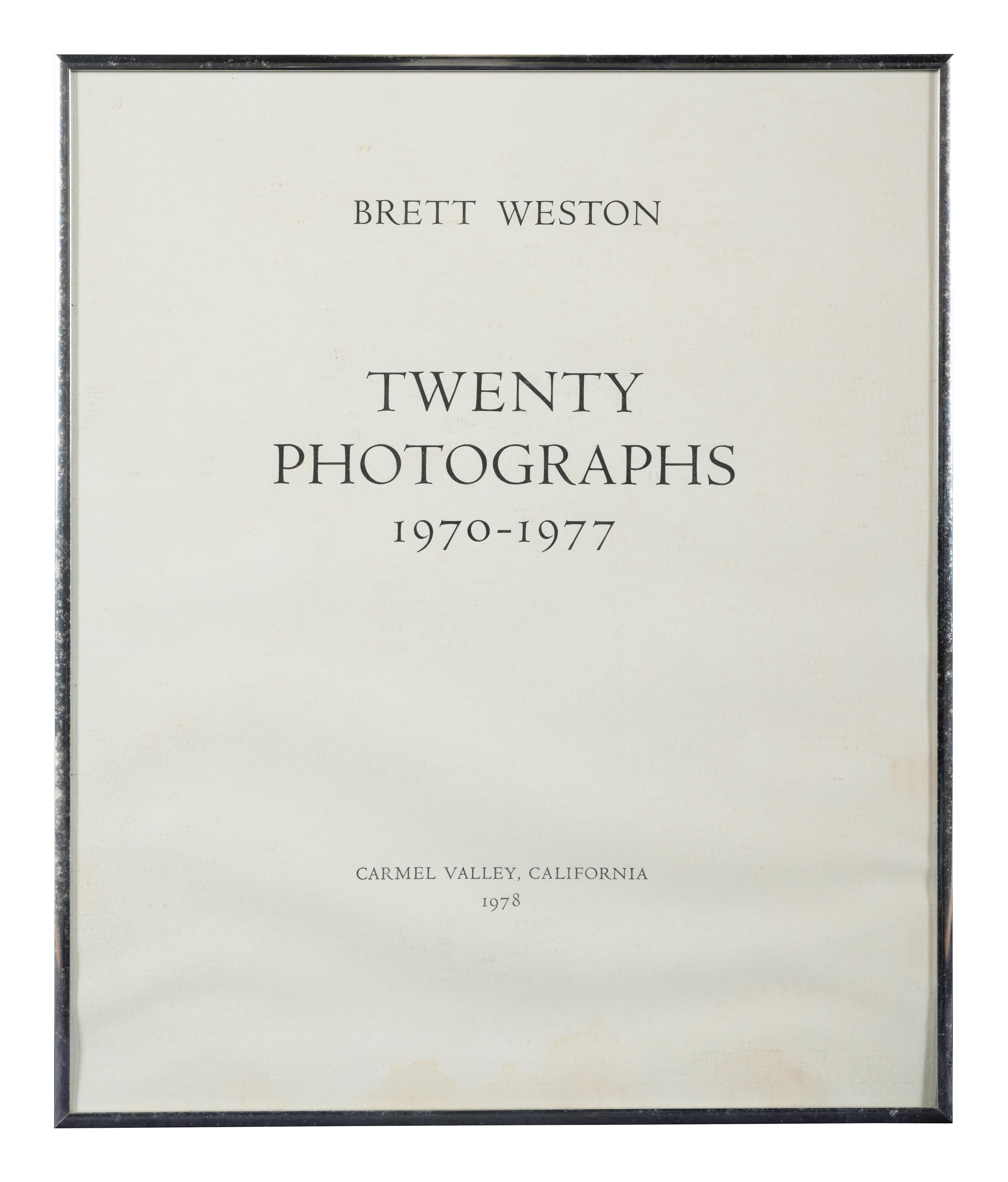 Twenty Photographs 1970-1977 (complete portfolio with original linen case)