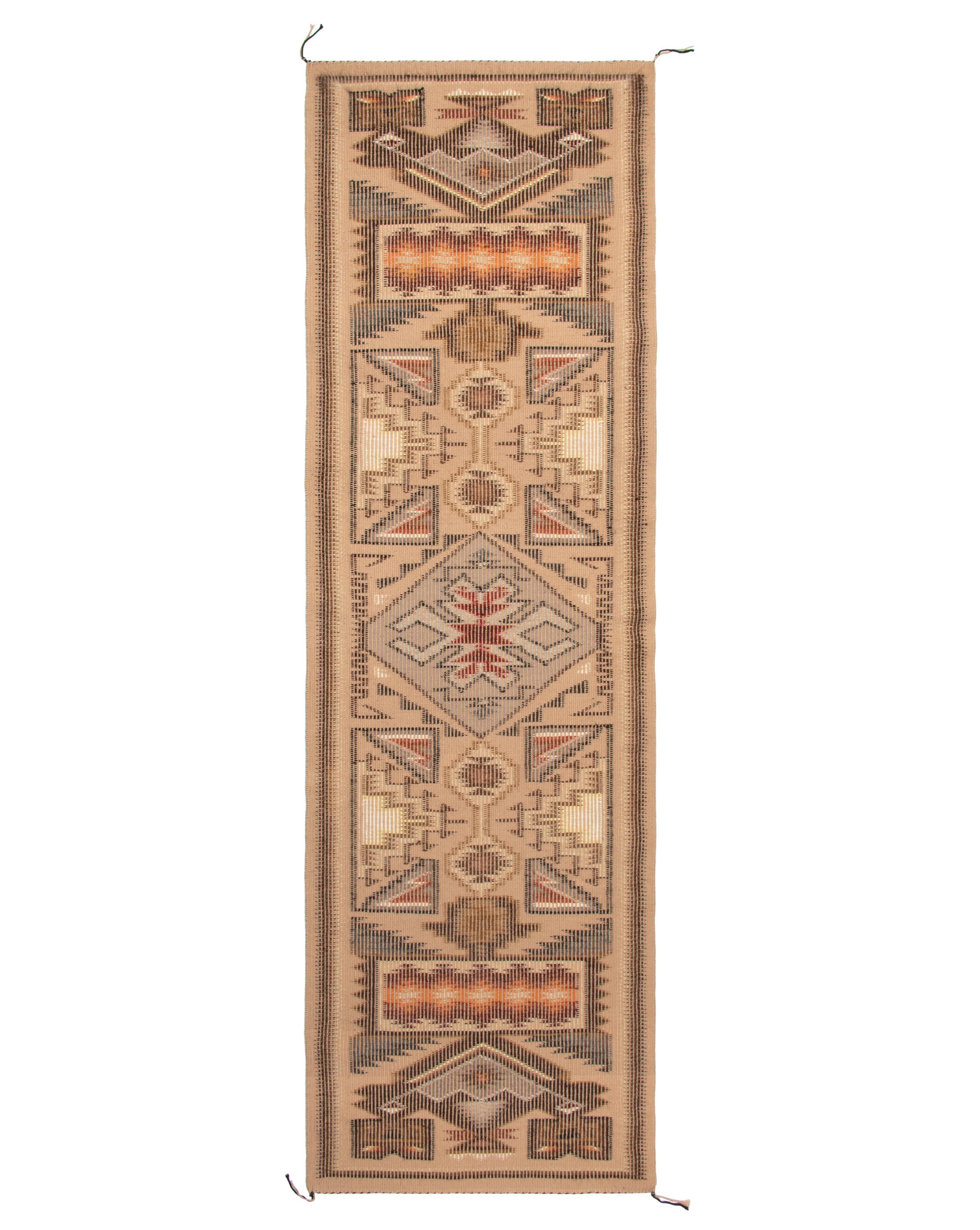 Navajo Raised Outline Runner / Rug