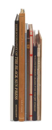 [FINE PRESS]. A group of 9 works, including:
