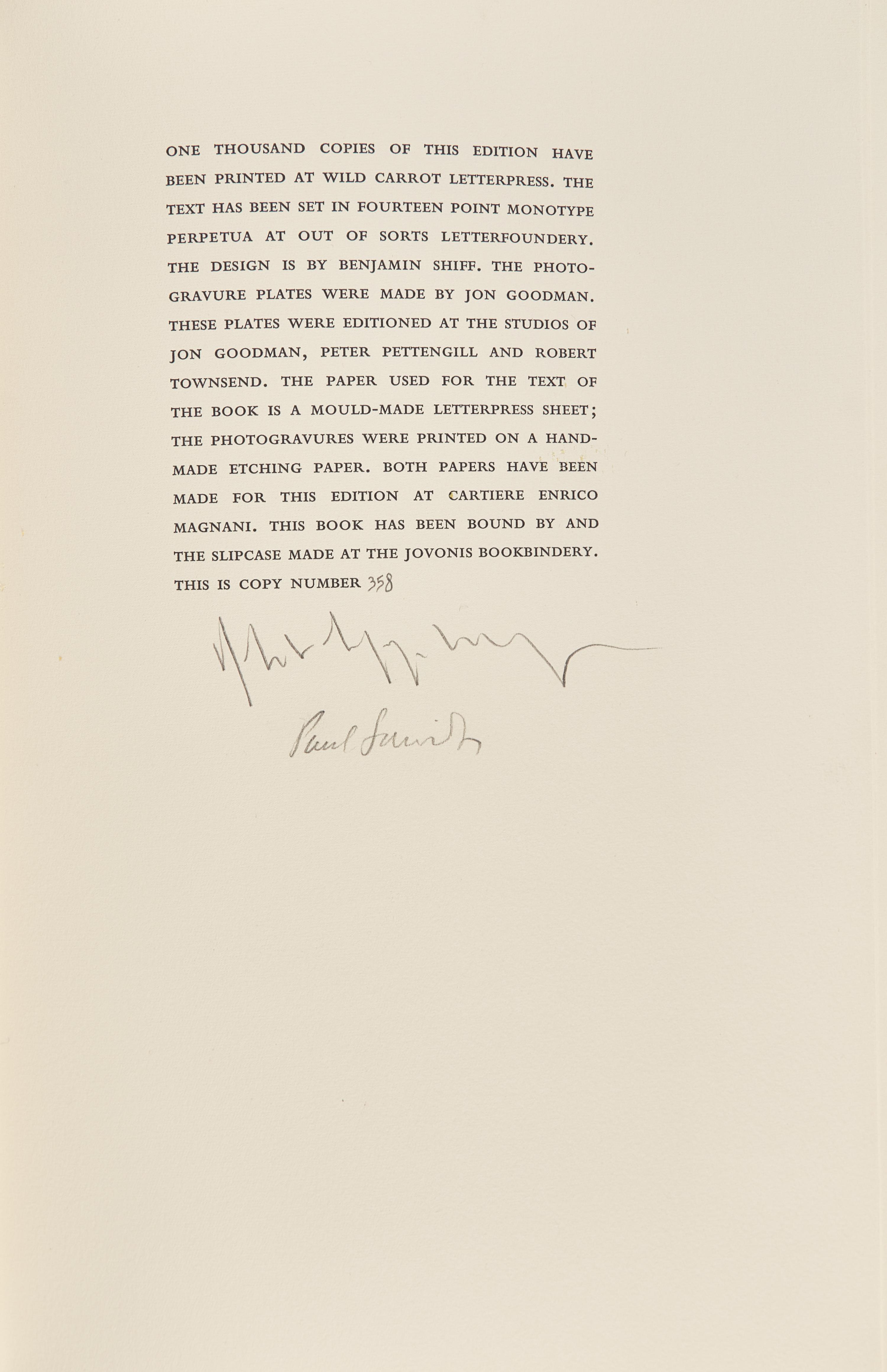 [Art] [Mapplethorpe, Robert] Rimbaud, Arthur. A Season in Hell