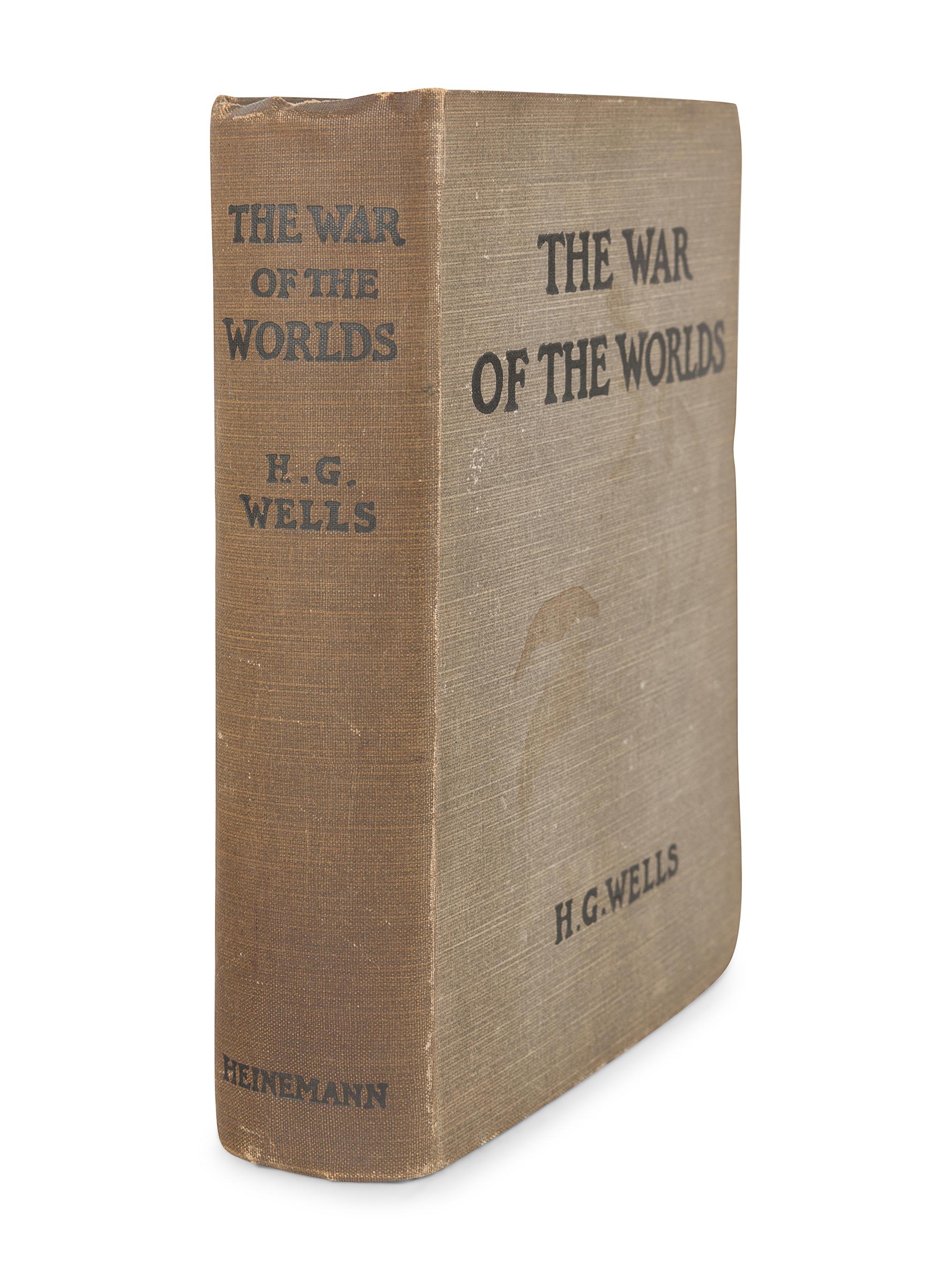 WELLS, H. G. (1866-1946). The War of the Worlds . London: William Heinemann, 1898.