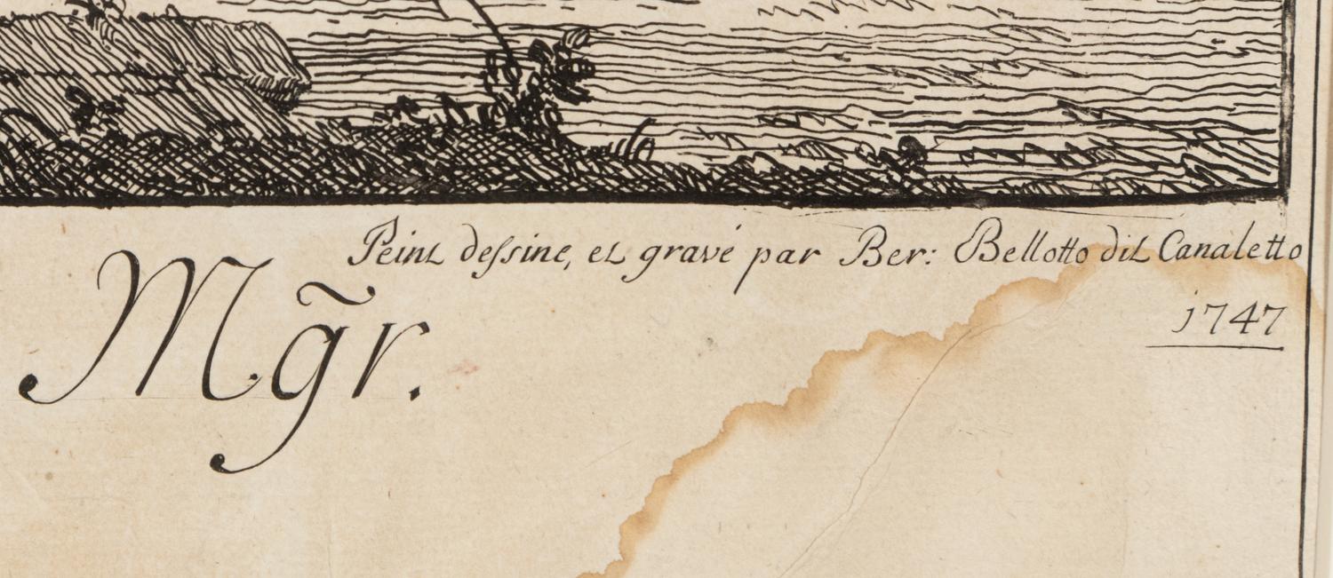 Perspective de la galerie et du Jardin de son Excellence Monseigneur le Comte de Brühl
