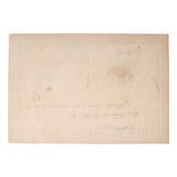 RODNEY, William (before 1661-1708). Autograph note signed ("Wm. Rodney"). N.p., 18 April n.y. 1 page, 7 1/2 x 5 in., with old paper frame and conservation with toning, old creases.