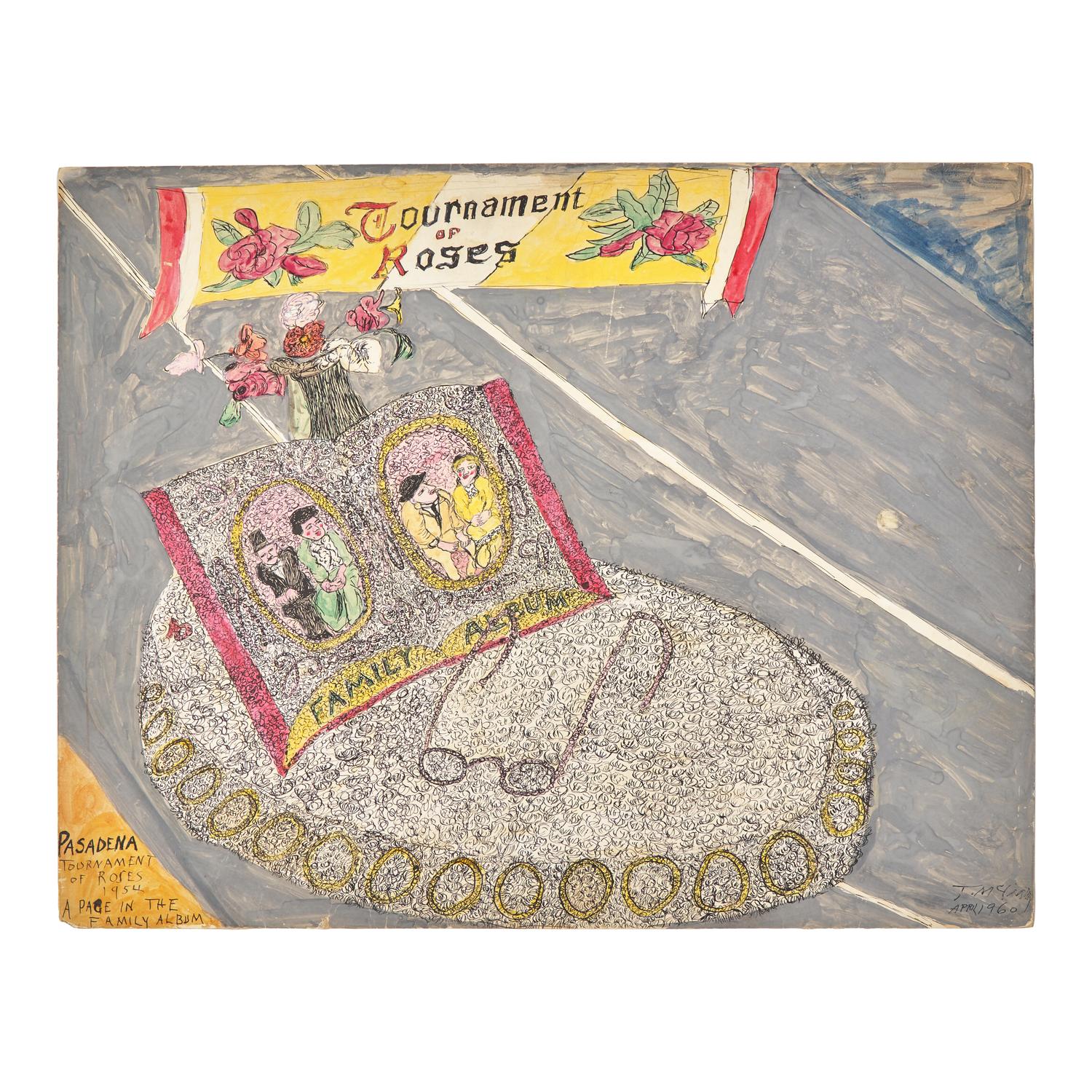 Justin McCarthy (American, 1891-1977) — Tournament of Roses , 1960