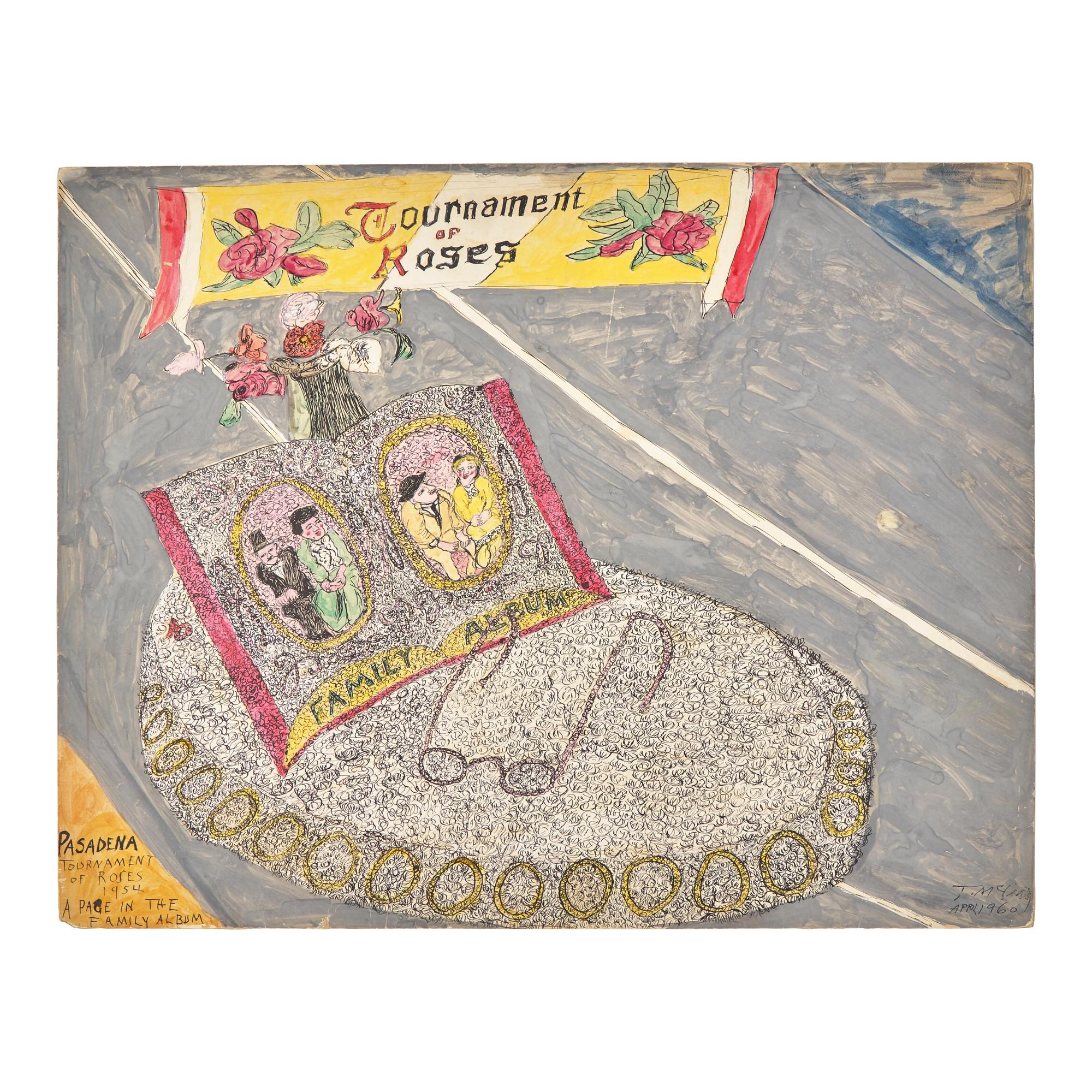 Justin McCarthy (American, 1891-1977) — Tournament of Roses , 1960