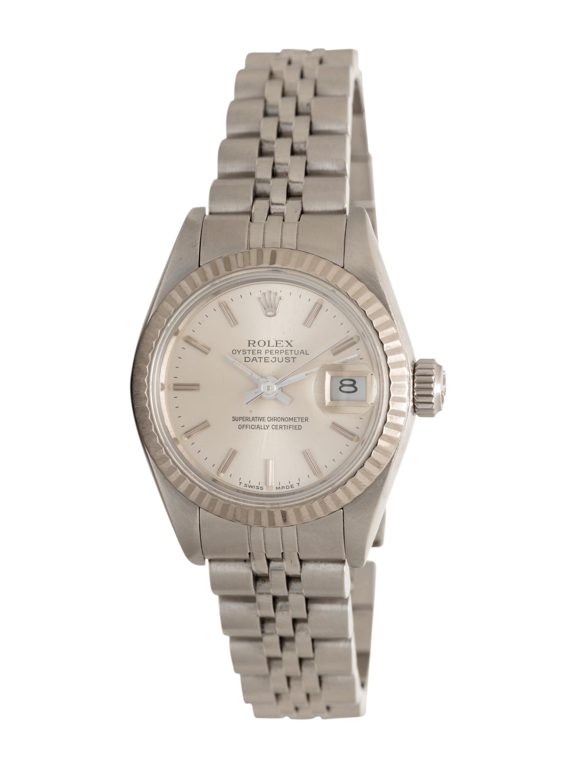 ROLEX, REF. 69174 STAINLESS STEEL 'DATEJUST' WATCH