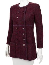 Chanel Wool Double Breasted Jacket, Fall 1993