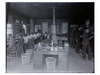 [EDUCATION]. 10 large format glass negatives featuring students at Wilberforce University.