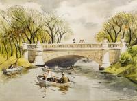 Herbert Vincent Olsen, (American, 1905–1973), Lincoln Park