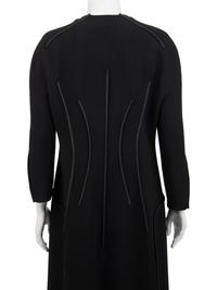 Ralph Rucci Wool Coat with Taffeta Accents, Fall 2006
