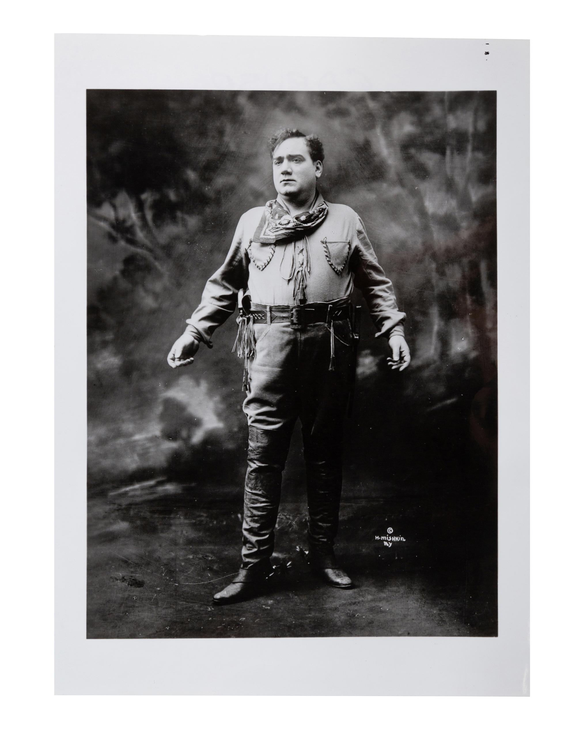 CARUSO, Enrico (1873-1921). Printed check signed ("Enrico Caruso"), 18 December 1912. Drawn on Columbia Bank, New York, for $435.95 payable to J. B. Regan.