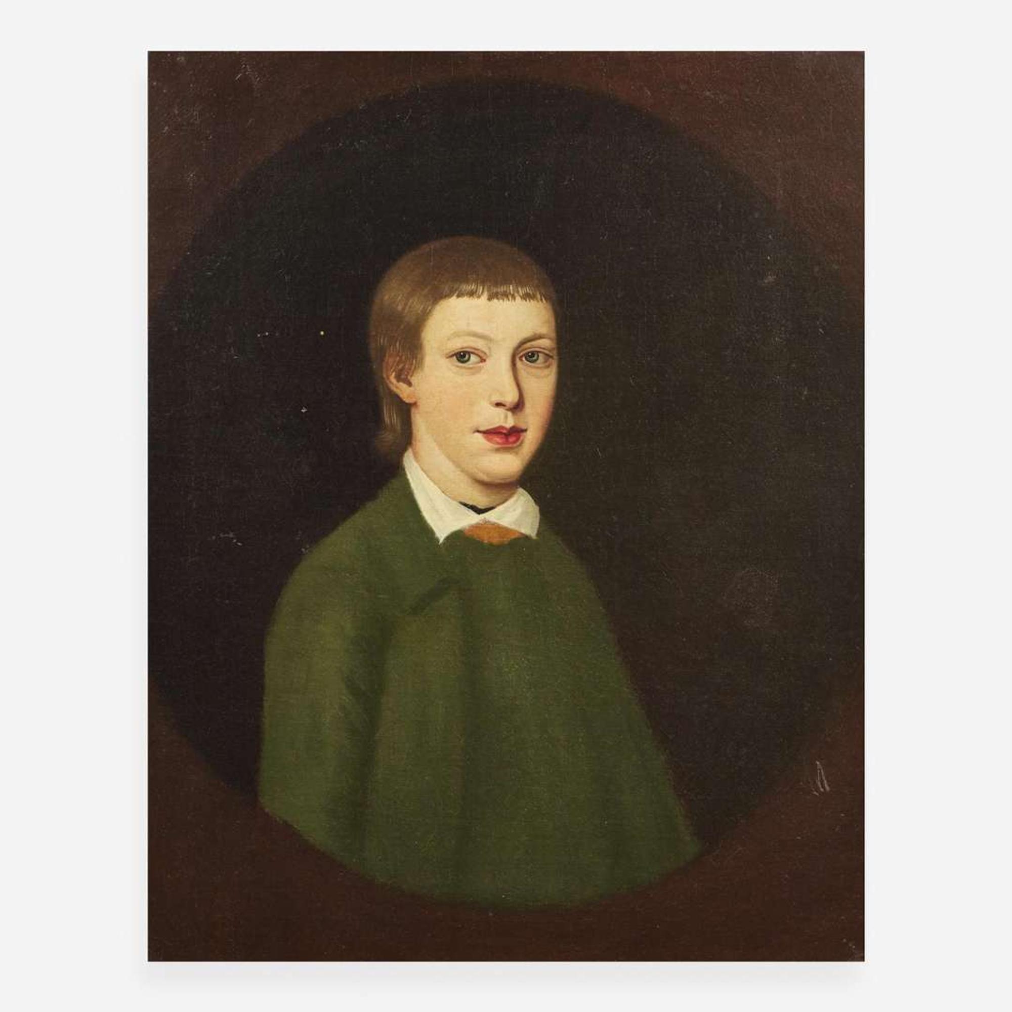 American School 18th / 19th century Portrait of a Young Boy
