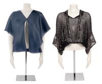 Two Unlabeled Tops: One Attributed to Christophe de Menil, One Unlabeled, 1960-80s