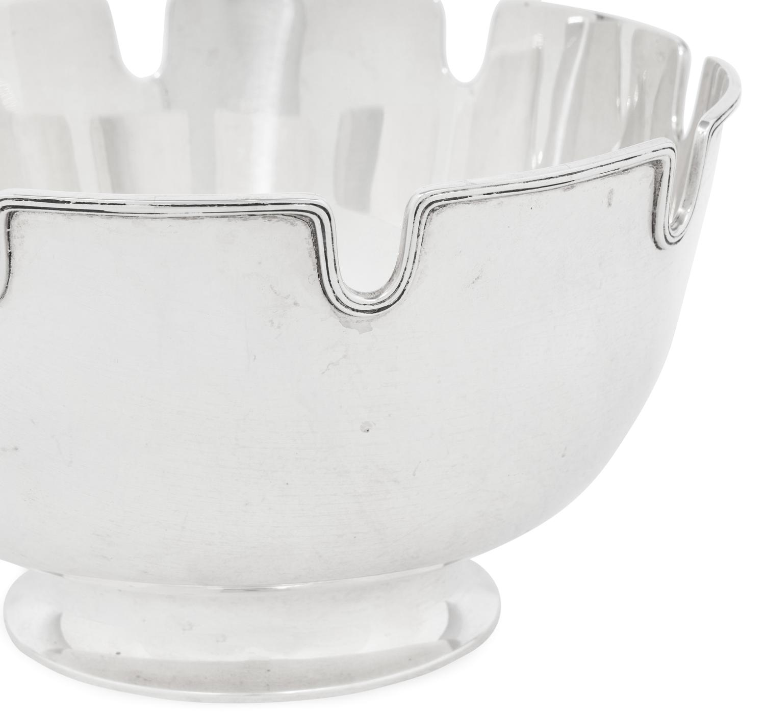 A Tiffany and Co. Silver Monteith Bowl