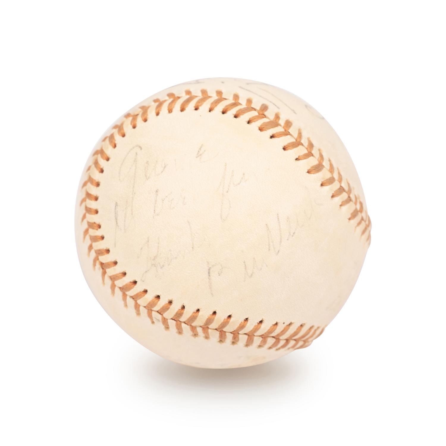 A Group of Harry Caray and Bill Veeck Signed Autograph Baseballs (Beckett Authentication Services Letters BAS Certified),