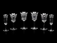 A Baccarat Malmaison Stemware Service
