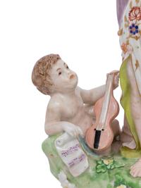 A Continental Porcelain Figural Group