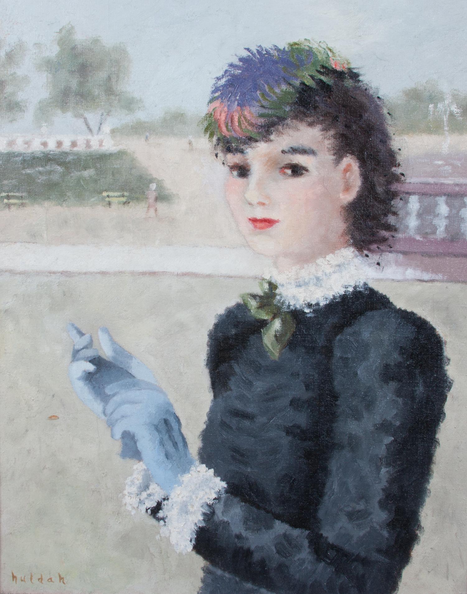 Huldah Cherry Jeffe, (American, 1901-2001), Portrait of a Woman