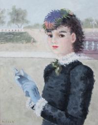 Huldah Cherry Jeffe, (American, 1901-2001), Portrait of a Woman