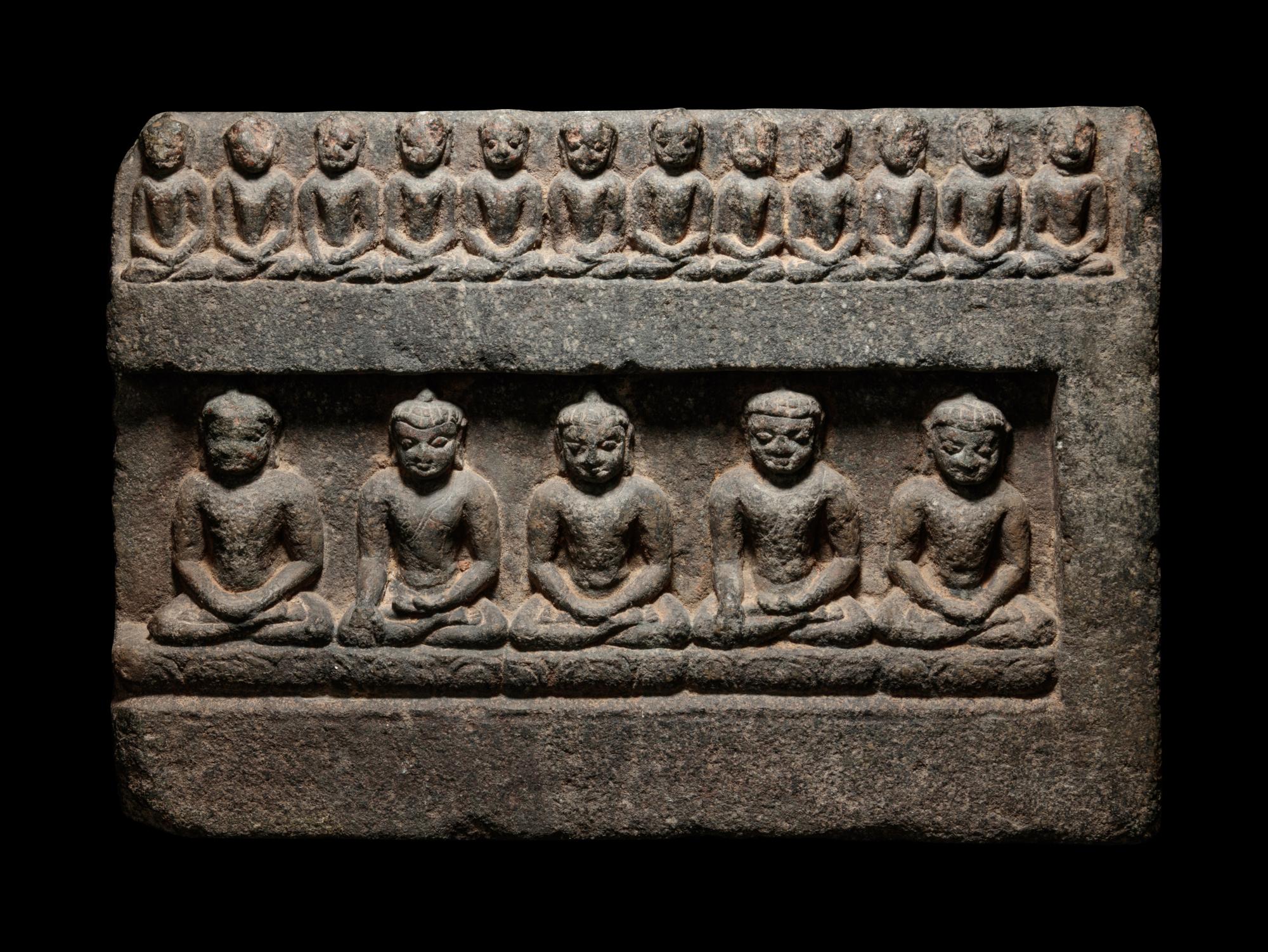 A Gandharan Grey Schist Architectural Element