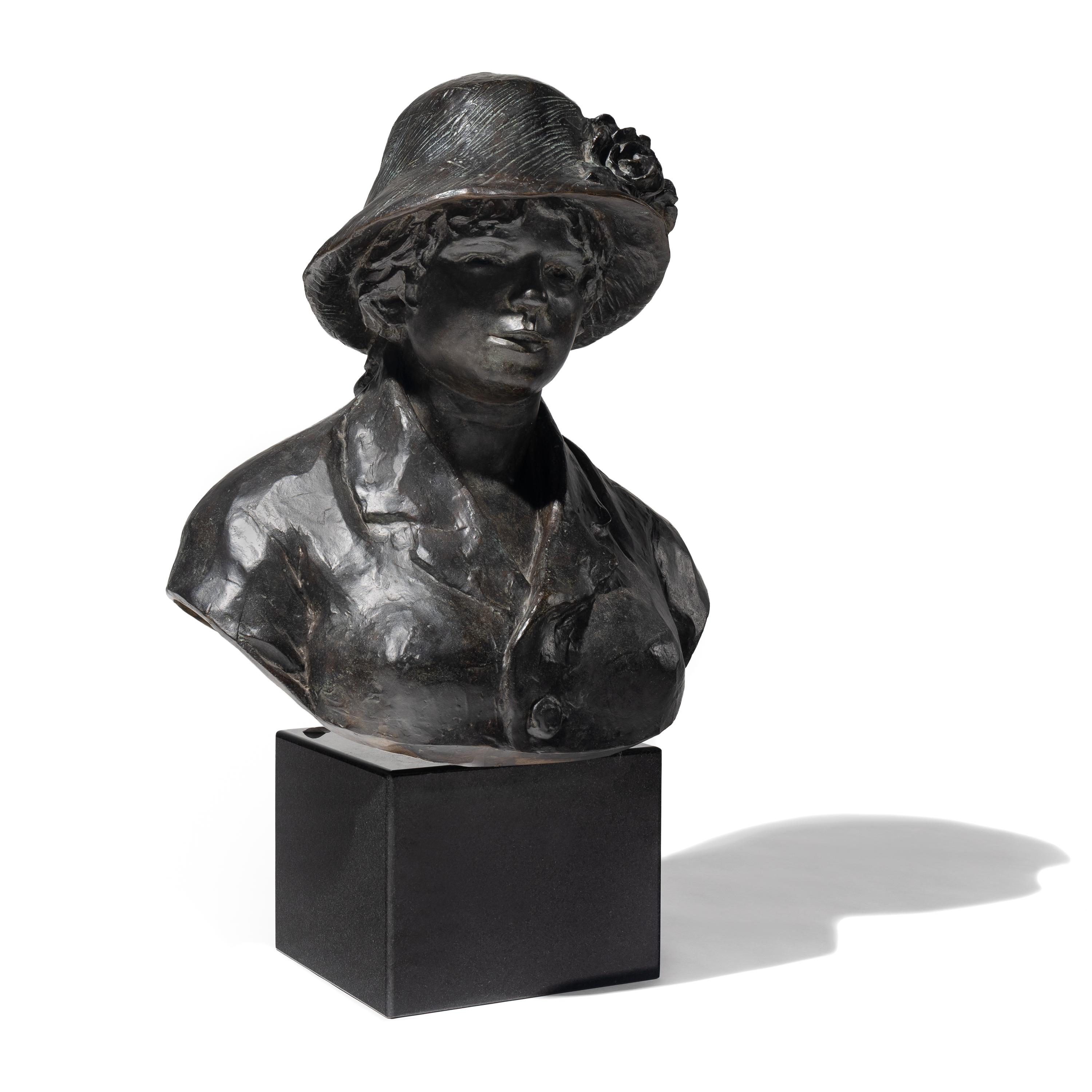 Pierre-Auguste Renoir | Richard Guino (French, 1841-1919) | (French, 1890-1973) — Buste de Madame Renoir , 1916
