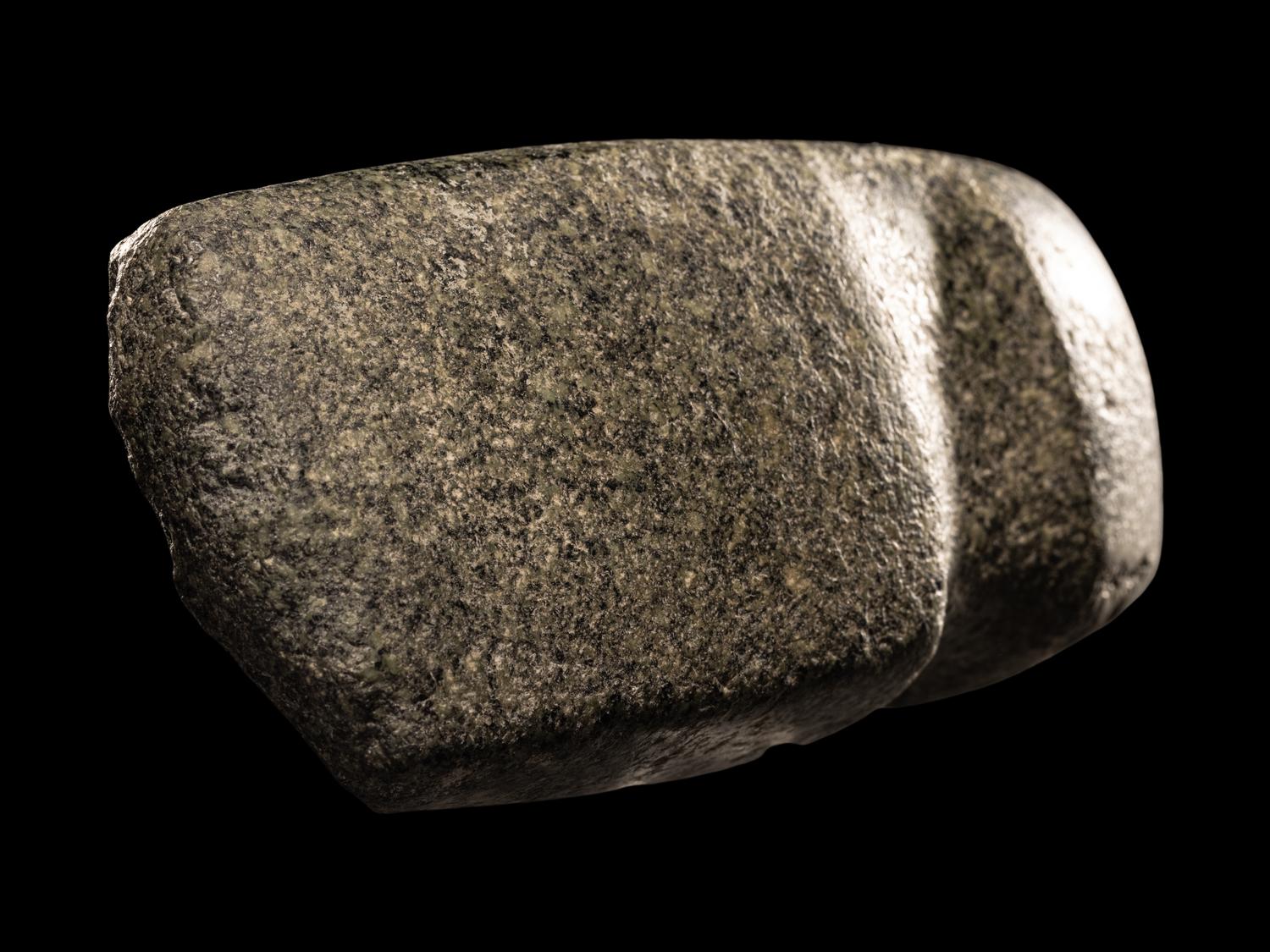 A Native American Granite 3/4 Groove Axe