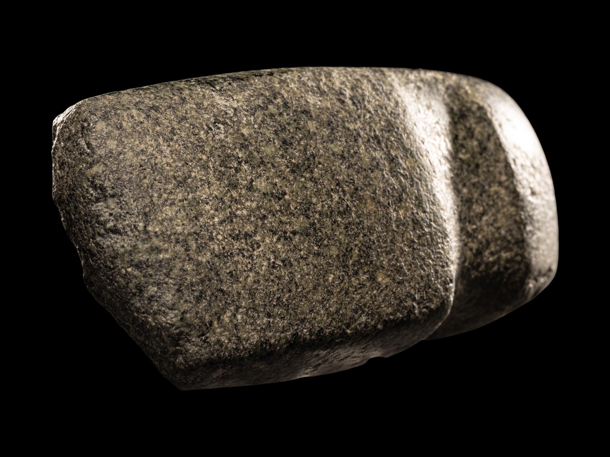 A Native American Granite 3/4 Groove Axe