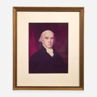 [Presidential] Jefferson, Thomas, and James Madison Partially-Printed Ship's Passport, signed