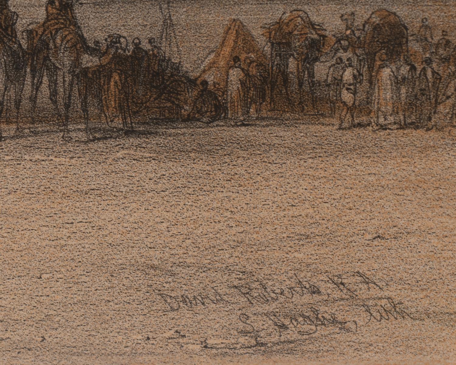 [APPROVED FOR DONATION] A Pair of Prints After the Lithographs from David Roberts' Drawings