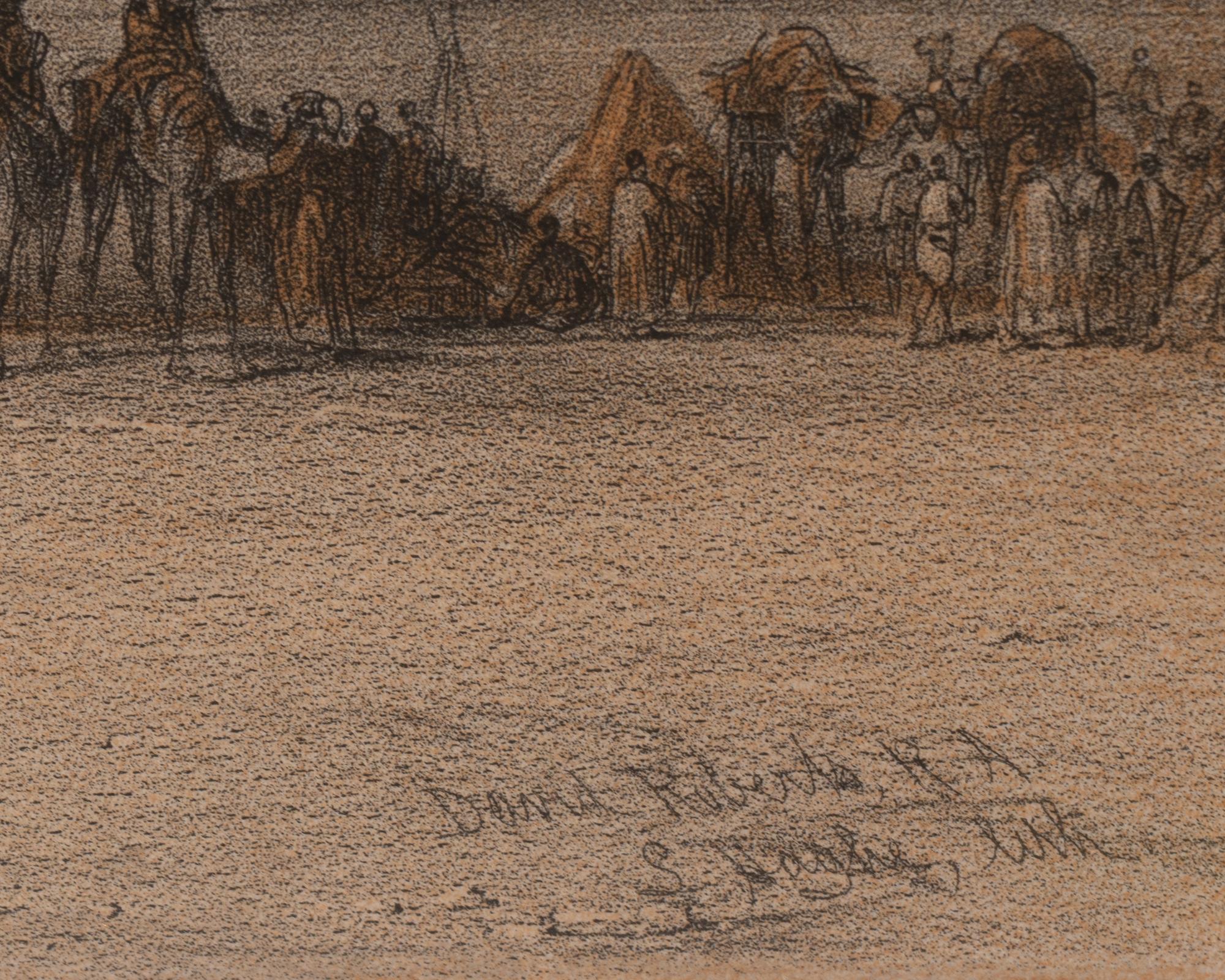 [APPROVED FOR DONATION] A Pair of Prints After the Lithographs from David Roberts' Drawings