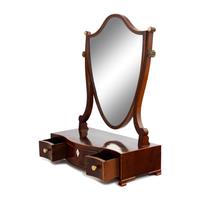 An English Mahogany Dressing Mirror