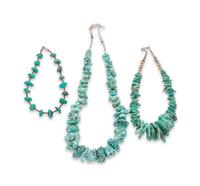Turquoise Nugget Necklaces